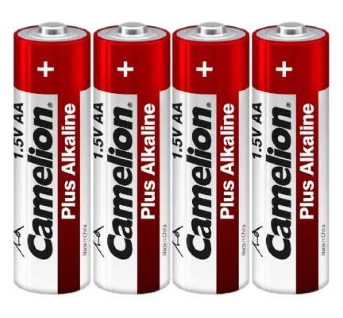 Camelion Батарейка Camelion AA LR6 Plus Alkaline (Shrink) * 4 (LR6-SP4)