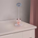 Настільна лампа Kite Froggy LED з акумулятором, рожева (K24-492-3-2)