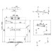 Interline Витяжка кухонна Interline FLOW WH A/60/GL/M