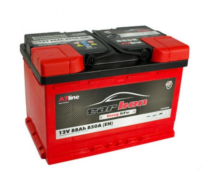 CARBON Акумулятор автомобільний CARBON 88 Ah/12V Euro (CRB88-00)