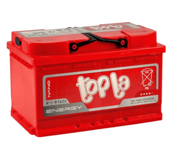 Topla Акумулятор автомобільний Topla 73 Ah/12V Energy Euro (108 073)