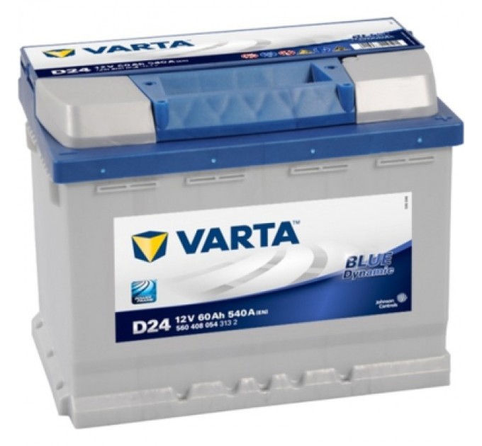 Varta Акумулятор автомобільний Varta 60Ач Blue Dynamic D24 (560408054)