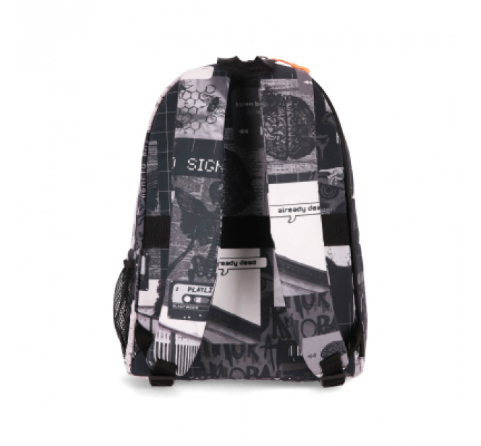 Рюкзак для ноутбука Bagland 14" Stylish M 17L+print, black-white 1343/00549694 (1118320661)