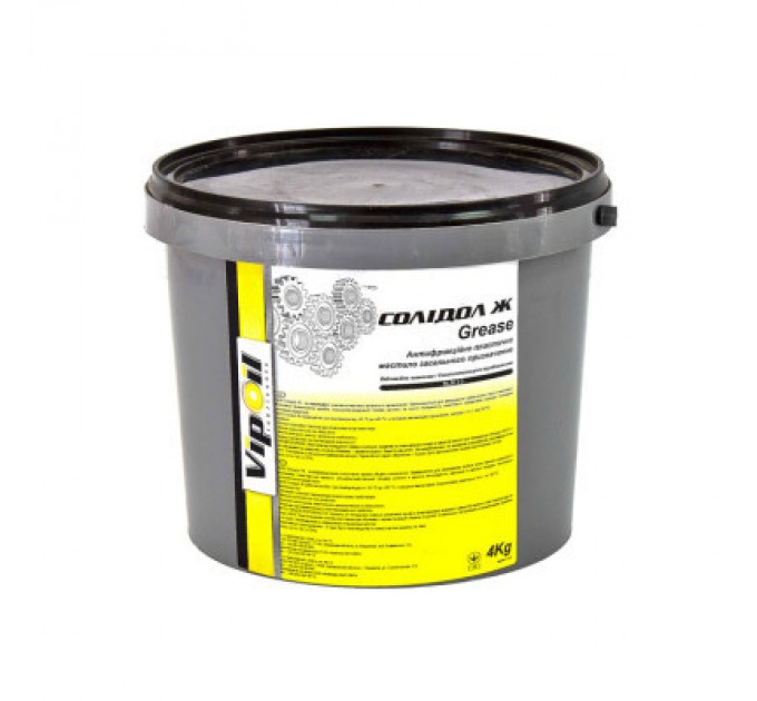 VIPOIL Мастило автомобільне VIPOIL Солідол Ж, 4,5 kg (0352074)