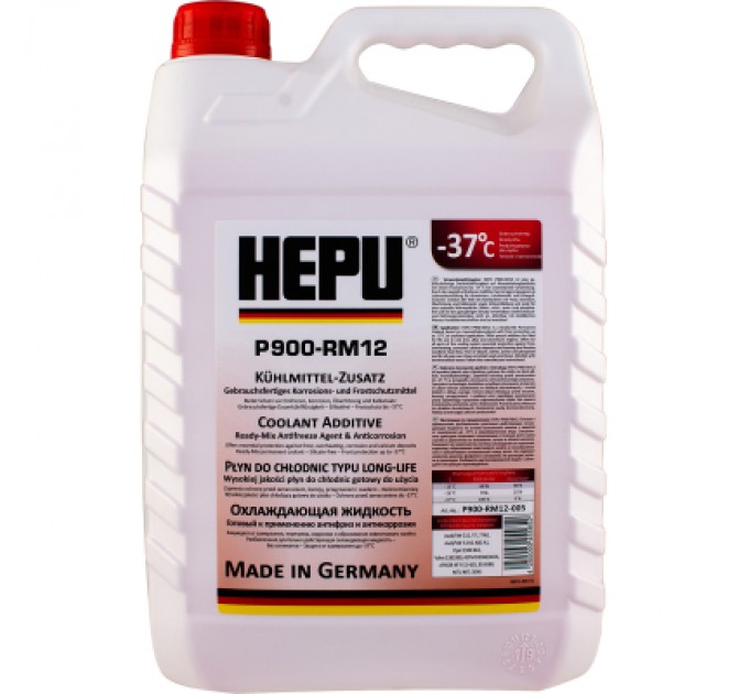 HEPU Антифриз HEPU 5л red (P900-RM12-005)