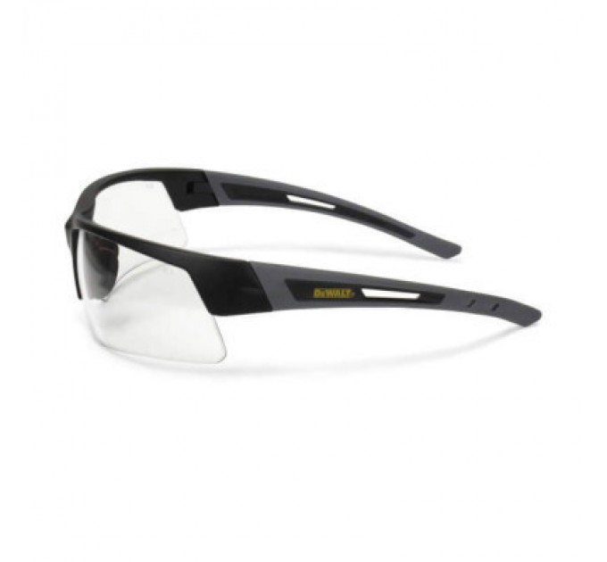 Захисні окуляри DeWALT Crosscut, прозорі, полікарбонатні (DPG100-1D)