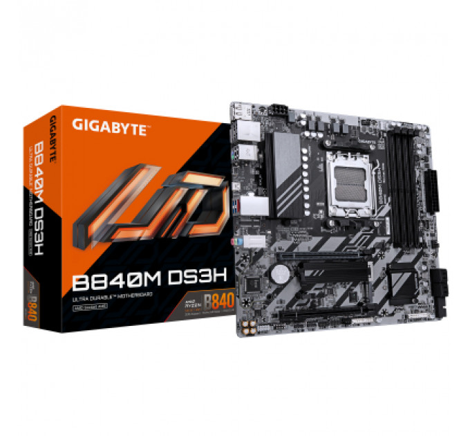 Материнська плата GIGABYTE B840M DS3H