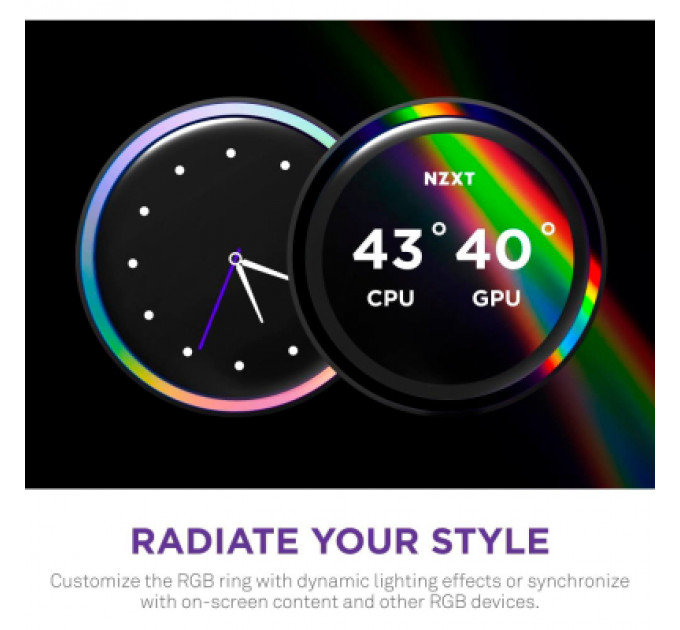 Система рідинного охолодження NZXT Kraken Elite RGB 280mm AIO (RL-KR28E-W2)