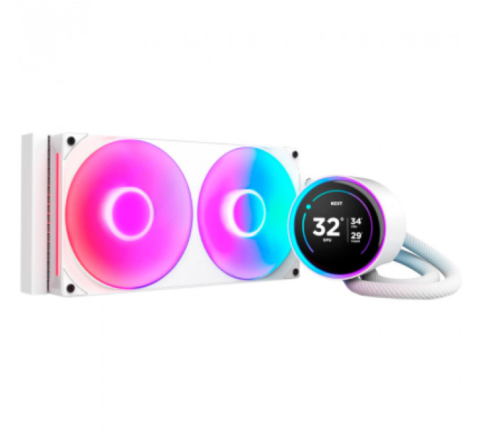 Система рідинного охолодження NZXT Kraken Elite RGB 280mm AIO (RL-KR28E-W2)