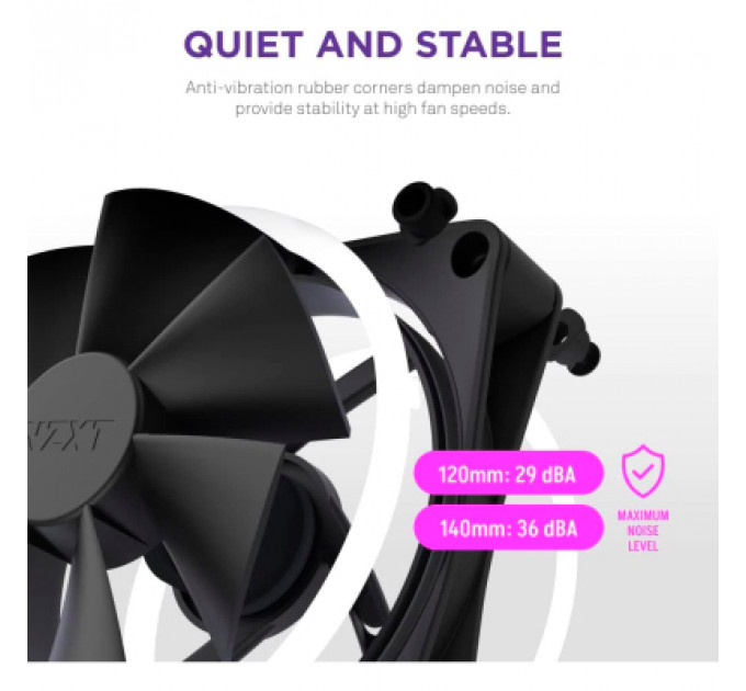 Кулер до корпусу NZXT F120RGB Duo-120mm Dual-sideRGB Fan-Tripl (RF-D12TF-B1)