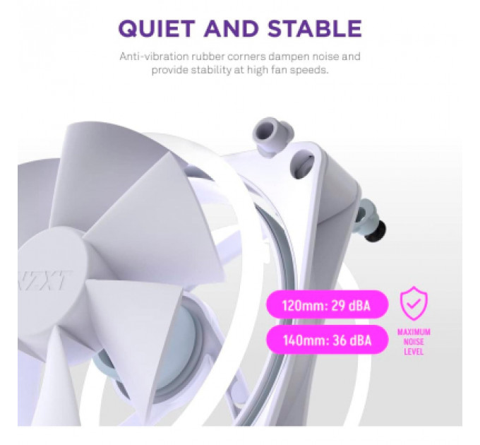 Кулер до корпусу NZXT F120RGB Duo-120mm Dual-sideRGB Fan-Tripl (RF-D12TF-W1)