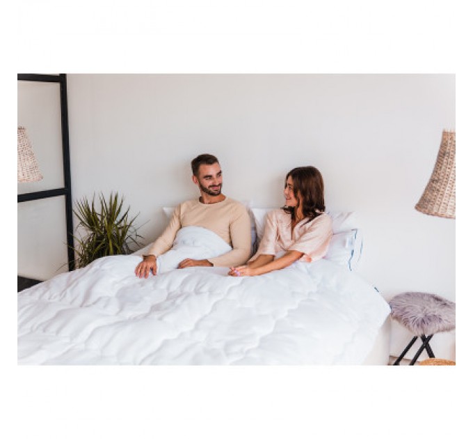 MirSon Ковдра MirSon бавовняна №1421 Royal Pearl Hand Made Демісезонна 172x205 см (2200001536609)