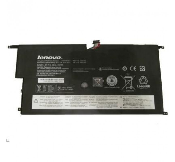 Акумулятор до ноутбука Lenovo Lenovo ThinkPad X1 Carbon 45N1702 3040mAh (45Wh) 4cell 14.8V (A41899)