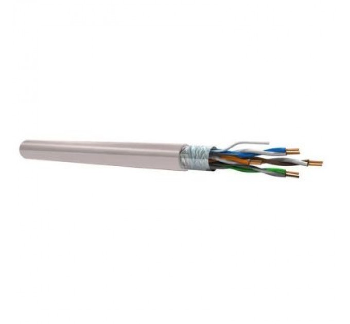 ЗЗКМ Кабель мережевий ЗЗКМ FTP cat.5e 305м 4х2х24AWG Cu LSZH (7091004)