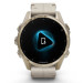Garmin Смарт-годинник Garmin fenix 8 43mm, AMOLED, Saph, SftGldSS/FogGryLeatherBnd, Excl, GPS (010-02903-40)