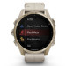 Garmin Смарт-годинник Garmin fenix 8 43mm, AMOLED, Saph, SftGldSS/FogGryLeatherBnd, Excl, GPS (010-02903-40)