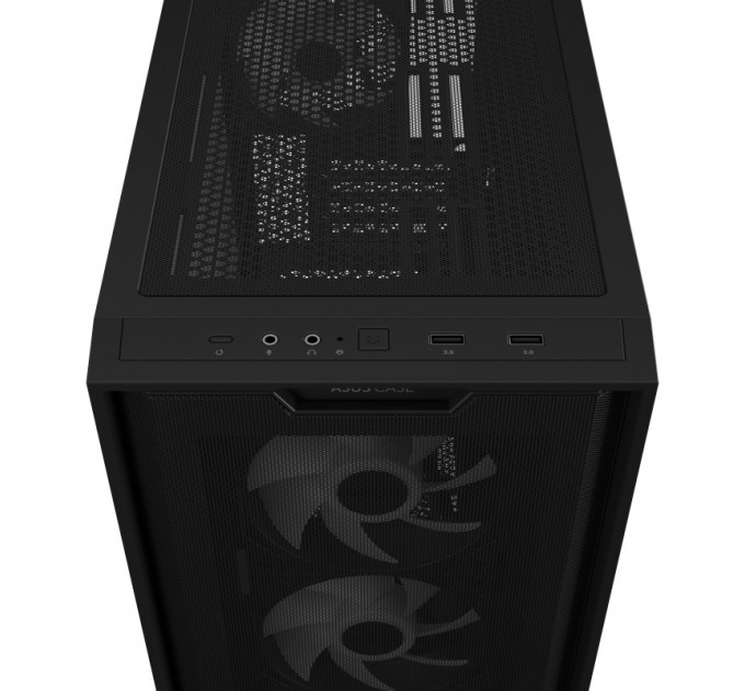 Корпус Asus A21 Plus Black Tempered Glass без БЖ (90DC00H0-B19010)