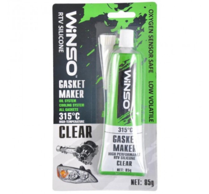 WINSO Герметик автомобільний WINSO прозорий 85г (310400)