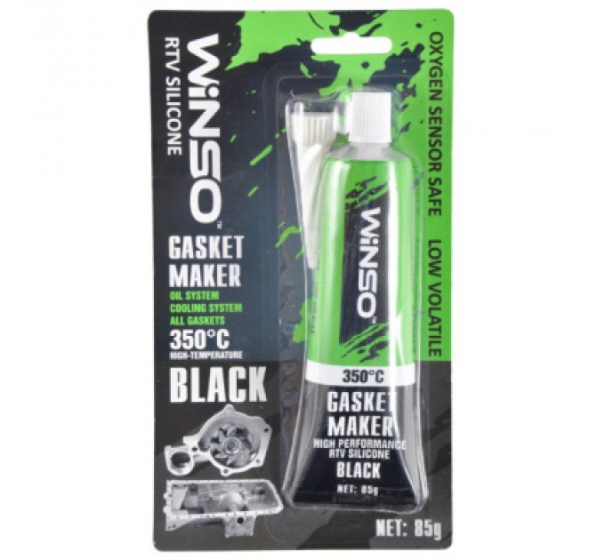 Герметик автомобільний WINSO чорний 85г (310300)