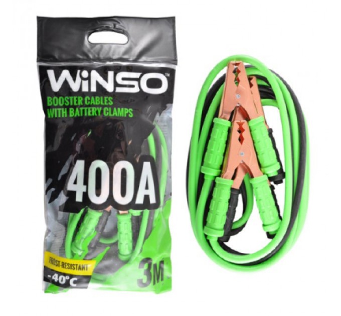 WINSO Дроти для запуску для автомобіля WINSO 400А, 3м (138420)
