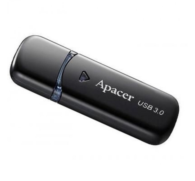USB флеш накопичувач Apacer 64GB AH355 Black USB 3.0 (AP64GAH355B-1)