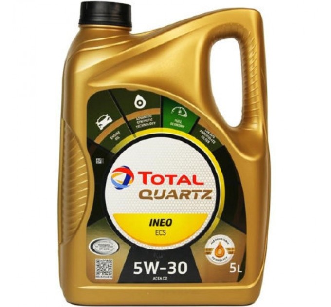 Total Моторна олива Total QUARTZ Ineo ECS 5w30 5л (216634)