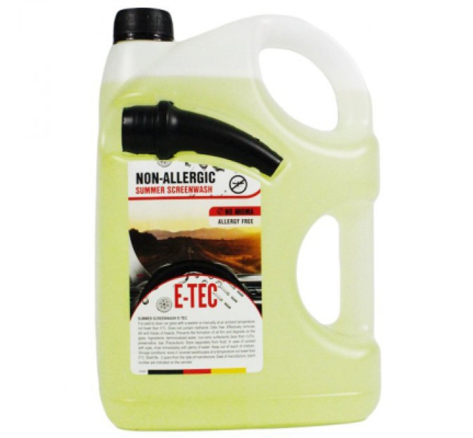 E-TEC Омивач автомобільний E-TEC Антимошка C 4л (20-034-4-IS)