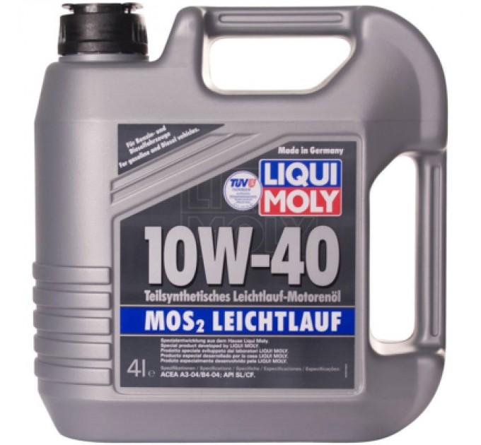 Liqui Moly Моторна олива Liqui Moly MoS2 Leichtlauf SAE 10W-40 4л. (6948)