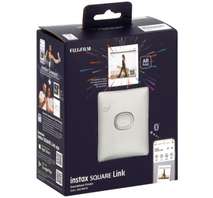 Сублімаційний принтер Fujifilm INSTAX SQ Link White (16785470)
