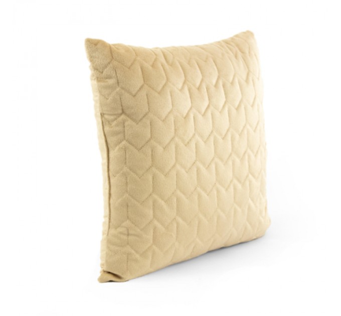 Подушка Руно декоративна Velour Beige 40х40 (311.55_Beige)