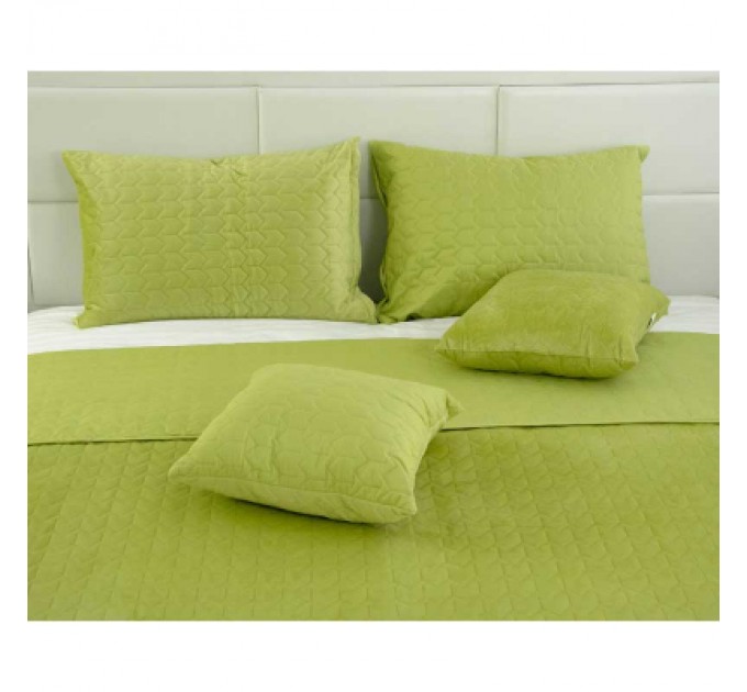 Руно Подушка Руно декоративна Velour Green banana 40х40 (311.55_Green banana)