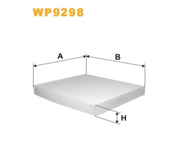 Фільтр салону Wixfiltron WP9298