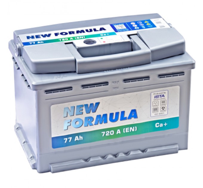 NEW FORMULA Акумулятор автомобільний NEW FORMULA 77Ah Ев (-/+) 720EN (5772204209)
