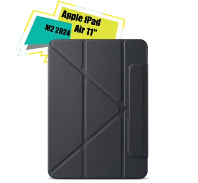 Чохол до планшета BeCover Ultra Slim Origami Flex Apple iPad Air 11" M2 2024 Black (712956)