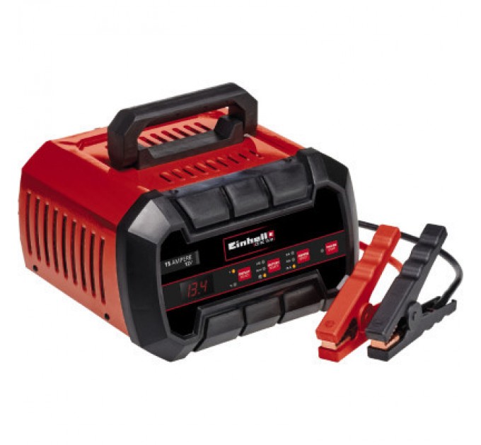 Пуско зарядний пристрій Einhell CE-BC 15 M, 280Вт, 12В, 3-600Ач, макс 15А, 7.65кг (1002265)