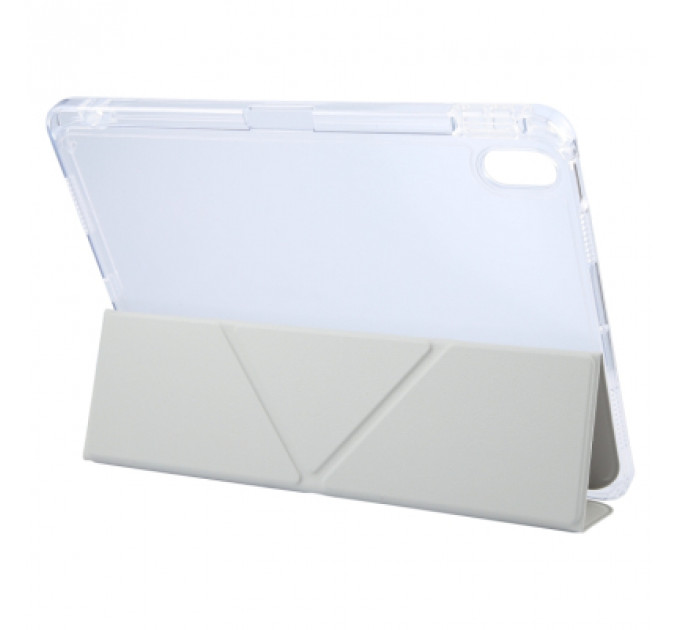 Чохол до планшета BeCover Ultra Slim Origami Transparent Apple iPad 10.9" 2022 Gray (712939)