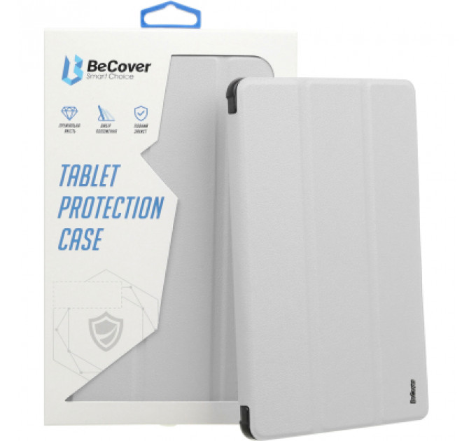 Чохол до планшета BeCover Ultra Slim Origami Transparent Apple iPad 10.9" 2022 Gray (712939)