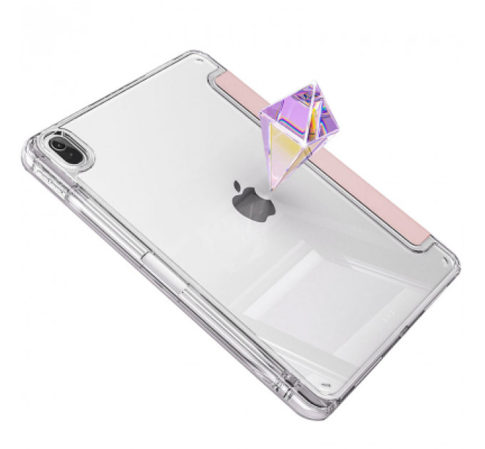 Чохол до планшета BeCover Ultra Slim Origami Transparent Apple iPad 10.9" 2022 Pink (712940)