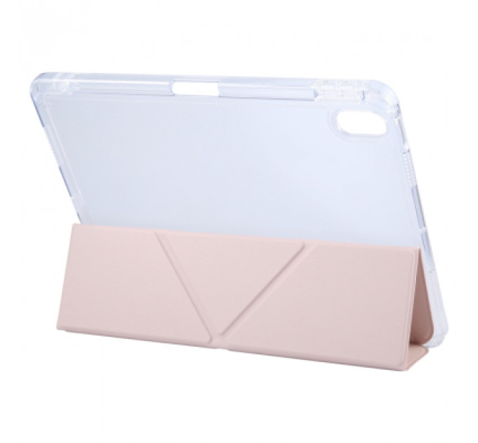 Чохол до планшета BeCover Ultra Slim Origami Transparent Apple iPad 10.9" 2022 Pink (712940)