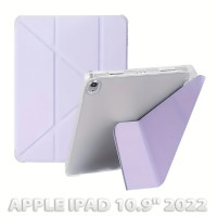 Чохол до планшета BeCover Ultra Slim Origami Transparent Apple iPad 10.9" 2022 Purple (712941)