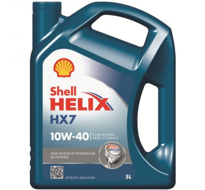 Shell Моторна олива Shell Helix HX7 10W-40, 5л (73914)