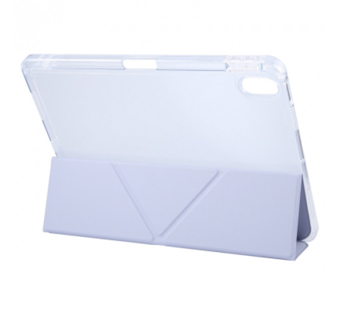 Чохол до планшета BeCover Ultra Slim Origami Transparent Apple iPad 10.9" 2022 Purple (712941)