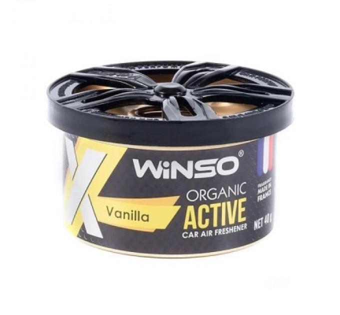 WINSO Ароматизатор для автомобіля WINSO Organic X Active 40gr - Vanilla (533730)