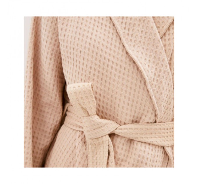 Прованс Халат Прованс довгий MACADAMIA бавовняний унісекс розмір L (011435)