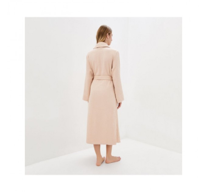 Прованс Халат Прованс довгий MACADAMIA бавовняний унісекс розмір L (011435)