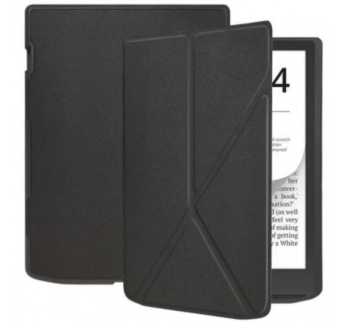 Чохол до електронної книги BeCover Ultra Slim Origami PocketBook 743G InkPad 4/InkPad Color 2/InkPad Color 3 (7.8") Black (713082)