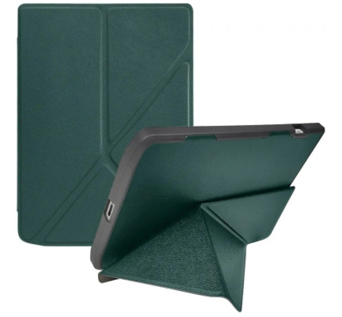 Чохол до електронної книги BeCover Ultra Slim Origami PocketBook 743G InkPad 4/InkPad Color 2/InkPad Color 3 (7.8") Dark Green (713084)