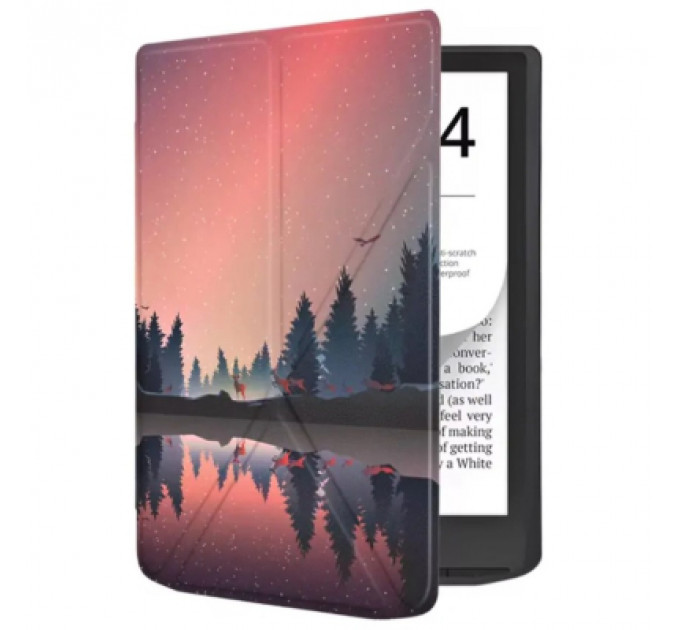 Чохол до електронної книги BeCover Ultra Slim Origami PocketBook 743G InkPad 4/InkPad Color 2/InkPad Color 3 (7.8") Dusk (713085)