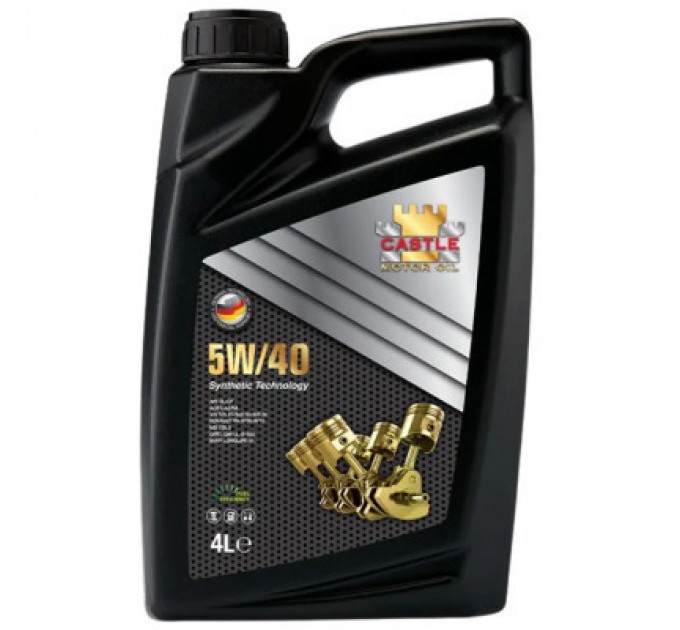 Моторна олива CASTLE MOTOR OILS 5W40 4л