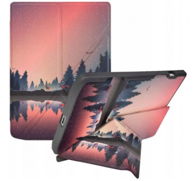 Чохол до електронної книги BeCover Ultra Slim Origami PocketBook 743G InkPad 4/InkPad Color 2/InkPad Color 3 (7.8") Dusk (713085)